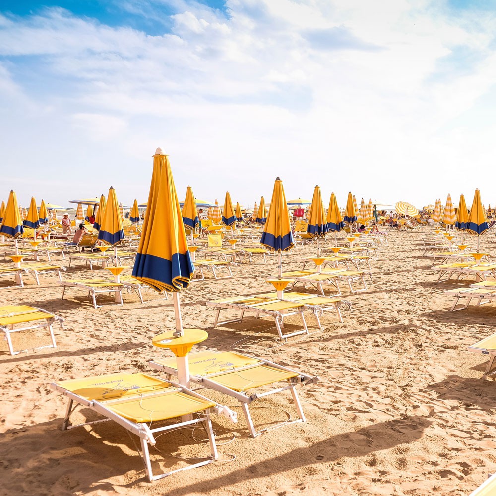 Jesolo beach